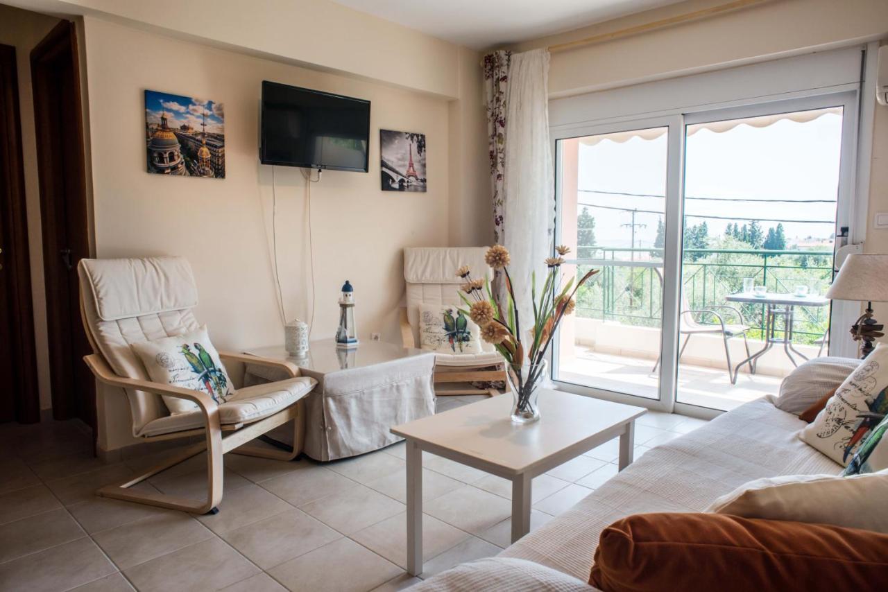 Lovely Apartment Next To The Sea Lygia Korinthias Ligia  Dış mekan fotoğraf